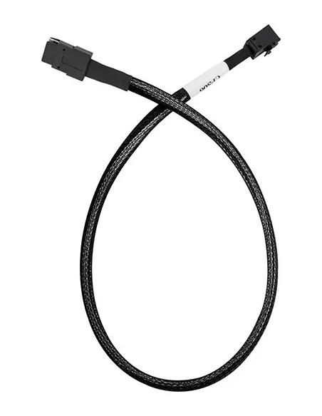 Silverstone SST-CPS06 cavo Serial Attached SCSI (SAS) 0,6 m Nero