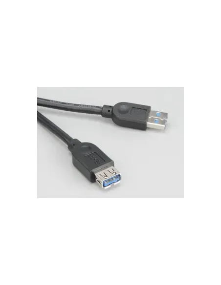 Akasa USB 3.0 cable Ext cavo USB 1,5 m Nero