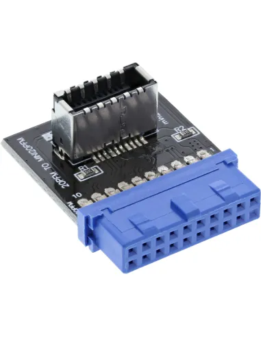 InLine USB 3.0 a USB 3.1 Pannello frontale Key-A Adapter interno