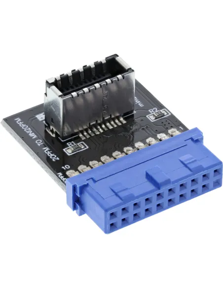 InLine USB 3.0 a USB 3.1 Pannello frontale Key-A Adapter interno