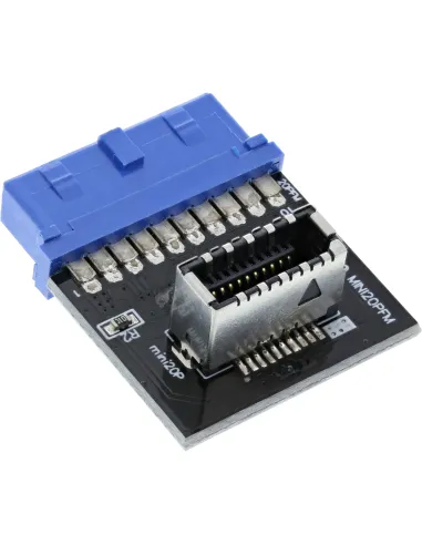 InLine USB 3.0 a USB 3.1 Pannello frontale Key-A Adapter interno