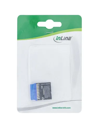 InLine USB 3.0 a USB 3.1 Pannello frontale Key-A Adapter interno