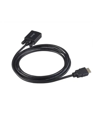 Akasa AK-CBHD26-20BK cavo e adattatore video 2 m HDMI tipo A (Standard) VGA (D-Sub) Nero