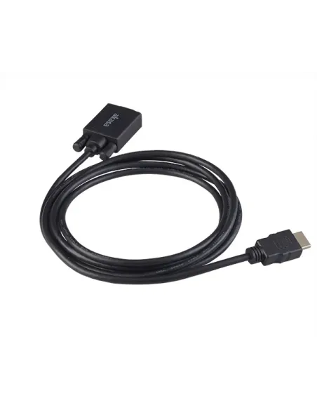 Akasa AK-CBHD26-20BK cavo e adattatore video 2 m HDMI tipo A (Standard) VGA (D-Sub) Nero