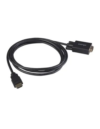 Akasa AK-CBHD26-20BK cavo e adattatore video 2 m HDMI tipo A (Standard) VGA (D-Sub) Nero