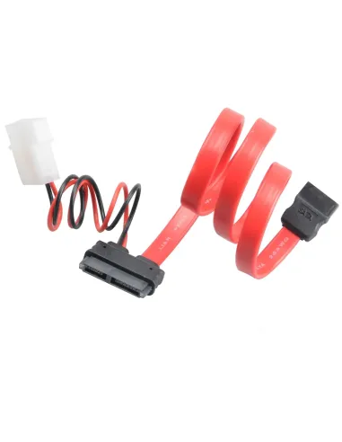 Akasa 40cm SATA cable f slimline opticals 0,4 m