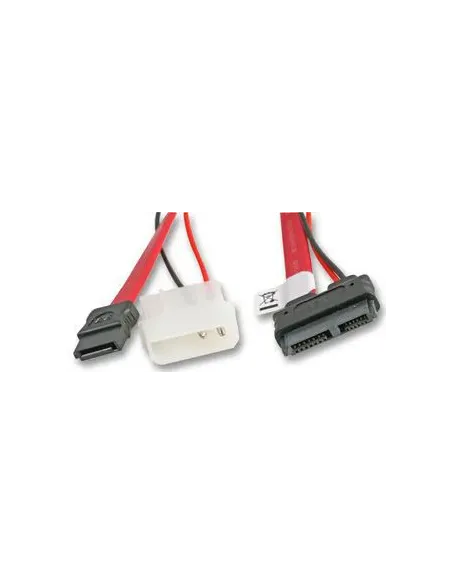 Akasa 40cm SATA cable f slimline opticals 0,4 m