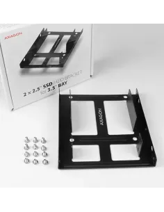 Axagon RHD-225 kit di fissaggio Nero Metallo 2