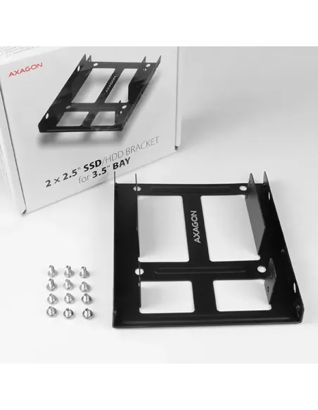 Axagon RHD-225 kit di fissaggio Nero Metallo