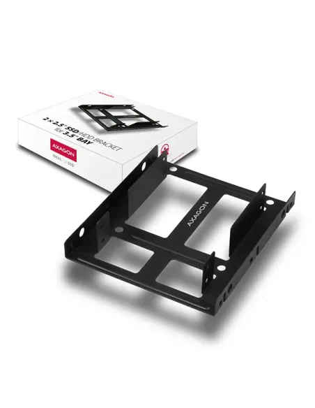 Axagon RHD-225 kit di fissaggio Nero Metallo