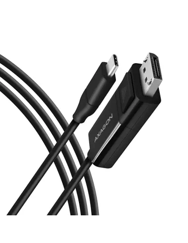 Axagon RVC-DPC cavo e adattatore video 1,8 m USB tipo-C DisplayPort Nero
