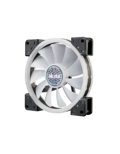 Akasa Vegas TLY Case per computer Ventilatore 14 cm Nero, Translucent