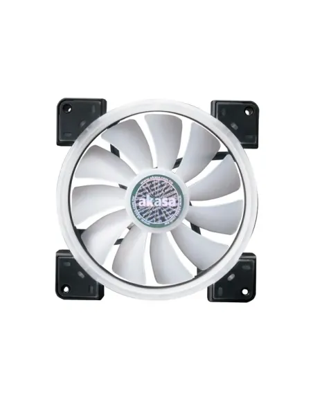 Akasa Vegas TLY Case per computer Ventilatore 14 cm Nero, Translucent