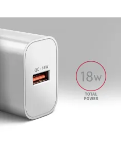 Axagon ACU-QC18W Caricabatterie per dispositivi mobili Telefono cellulare, Smartphone, Orologio intelligente, Tablet, 2