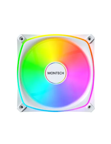 Montech AX120 PRO Case per computer Ventilatore 12 cm Bianco 1 pz