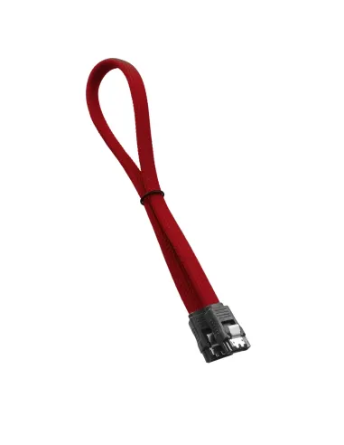 Cablemod ModMesh cavo SATA 0,3 m SATA 7-pin Nero, Rosso