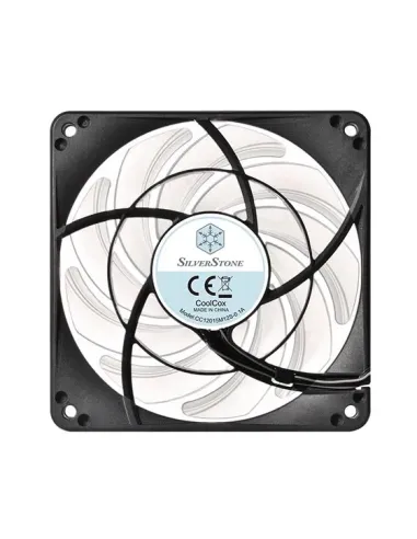 Silverstone FW124 Case per computer Raffreddatore d'aria Nero, Bianco 1 pz