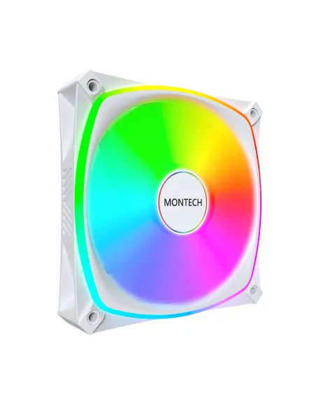 Montech RX120 PRO Case per computer Ventilatore 12 cm Bianco 1 pz