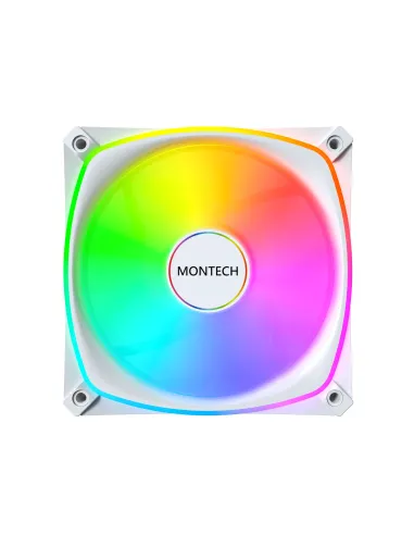 Montech RX120 PRO Case per computer Ventilatore 12 cm Bianco 1 pz
