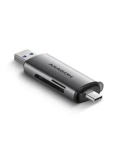 Axagon CRE-SAC lettore di schede USB 3.0 Type-A Type-C Grigio