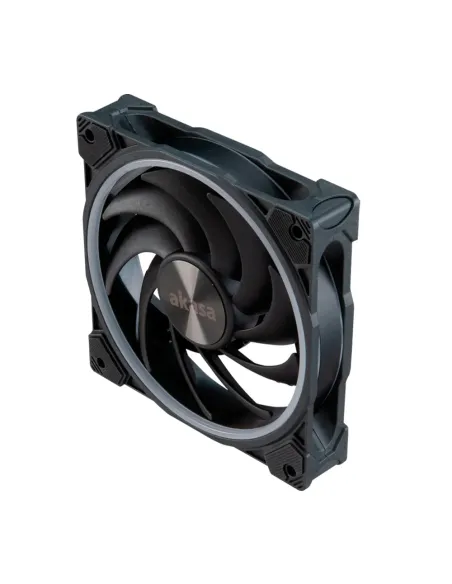 Akasa SOHO AR Case per computer Ventilatore 12 cm Nero, Trasparente 1 pz