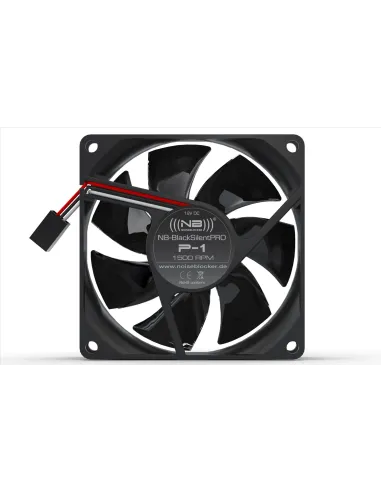 Blacknoise P-1 sistema di raffreddamento per computer Case per computer Ventilatore 8 cm Nero 1 pz