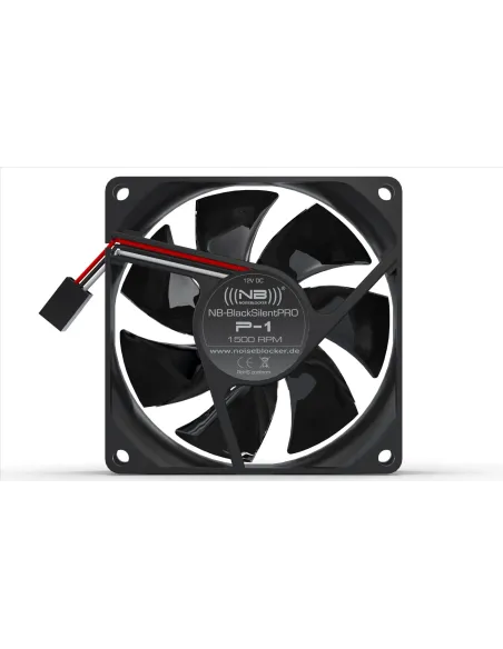 Blacknoise P-1 sistema di raffreddamento per computer Case per computer Ventilatore 8 cm Nero 1 pz