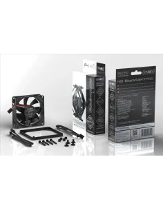 Blacknoise P-1 sistema di raffreddamento per computer Case per computer Ventilatore 8 cm Nero 1 pz 2