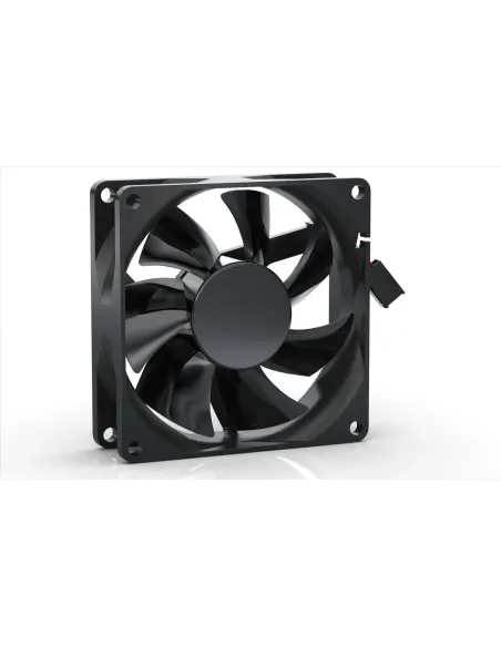 Blacknoise P-1 sistema di raffreddamento per computer Case per computer Ventilatore 8 cm Nero 1 pz