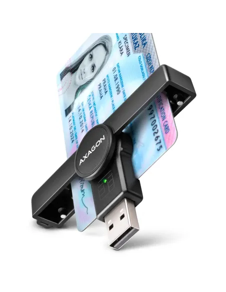 Axagon CRE-SMPA lettore di card readers Interno USB USB 2.0 Nero