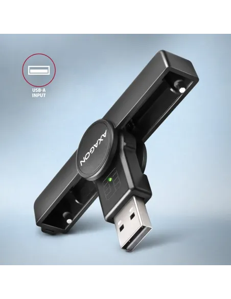 Axagon CRE-SMPA lettore di card readers Interno USB USB 2.0 Nero