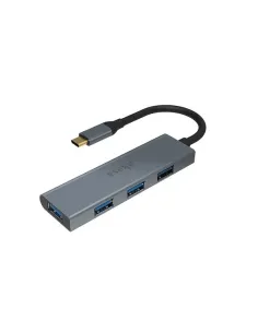 Akasa AK-CBCA25-18BK hub di interfaccia USB 3.2 Gen 1 (3.1 Gen 1) Type-C 5000 Mbit s Grigio