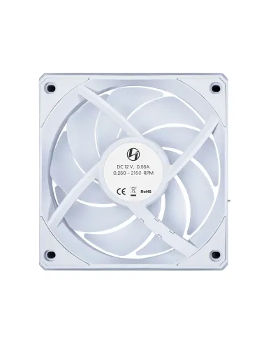 Lian Li 12CL1 Case per computer Ventilatore 12 cm Bianco