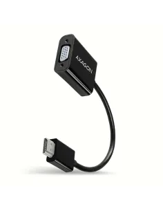Axagon RVH-VGN cavo e adattatore video 0,15 m HDMI tipo A (Standard) VGA (D-Sub) Nero