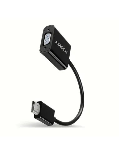 Axagon RVH-VGN cavo e adattatore video 0,15 m HDMI tipo A (Standard) VGA (D-Sub) Nero