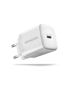 Axagon ACU-PD30W wall charger 1x QC3.0 AFC FCP PD type-C 30W white Telefono cellulare, Smartphone, Orologio intelligente,