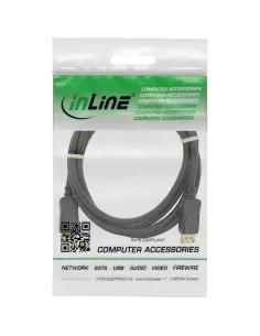 InLine Cavo DisplayPort maschio maschio, 5m, 4K2K, UHD, FullHD, dorato 2