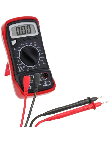 InLine Multimetro digitale con sensore di temperatura