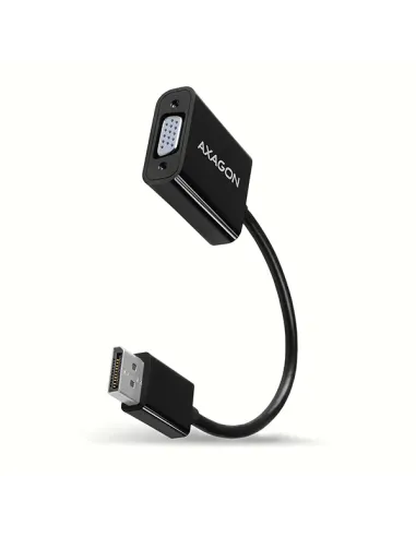 Axagon RVD-VGN cavo e adattatore video 0,15 m DisplayPort VGA (D-Sub) Nero