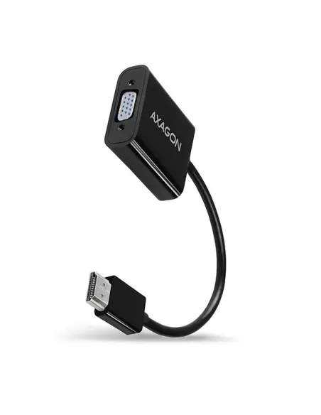 Axagon RVH-VGAN cavo e adattatore video 0,15 m HDMI tipo A (Standard) VGA (D-Sub) Nero