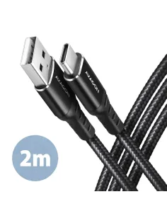 Axagon BUCM-AM20AB cavo USB USB 2.0 2 m USB A USB C Nero