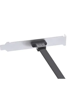 InLine Staffa per slot PCI, USB-C a USB 3.2 pannello frontale Key-A, 0,5m 2