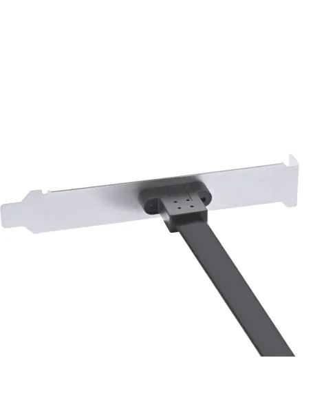 InLine Staffa per slot PCI, USB-C a USB 3.2 pannello frontale Key-A, 0,5m