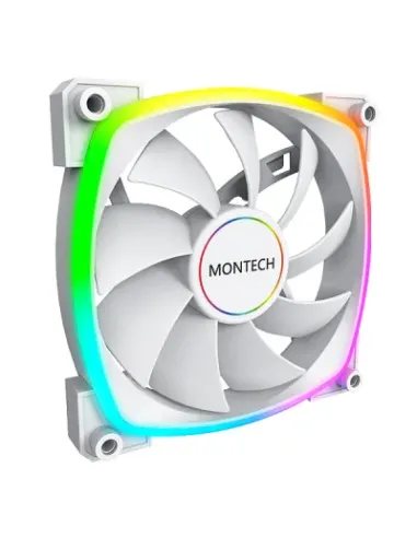 Montech AX140 PWM Case per computer Ventilatore 14 cm Bianco 1 pz