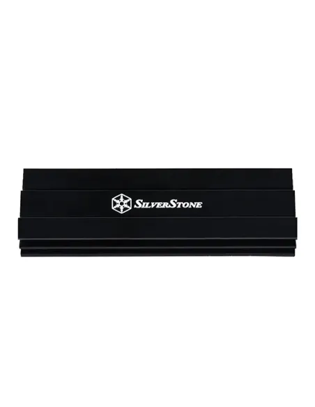 Silverstone SST-TP02-M2 sistema di raffreddamento per computer Mddulo di memoria Dissipatore di calore Radiatore Nero