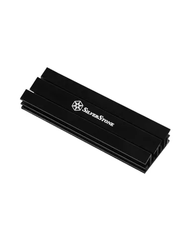 Silverstone SST-TP02-M2 sistema di raffreddamento per computer Mddulo di memoria Dissipatore di calore Radiatore Nero