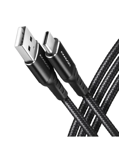 Axagon BUCM-AM10AB cavo USB USB 2.0 1 m USB A USB C Nero