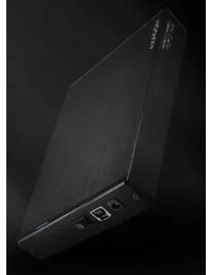 Axagon EE35-XA3 contenitore di unità di archiviazione Custodia per Disco Rigido (HDD) Nero 3.5" 2