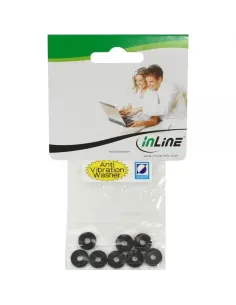 InLine 244 zeppa, distanziatore e rondella 8 pz Rondella piatta Gomma