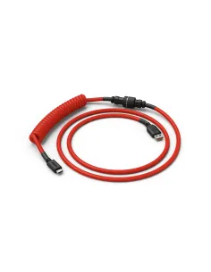 Glorious Gaming Coiled Rosso 1,37 m